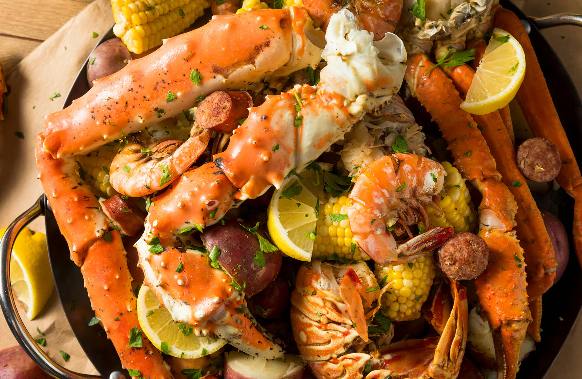 Seafood at Red Apple Buffet, a Buffet restaurant in Chicago